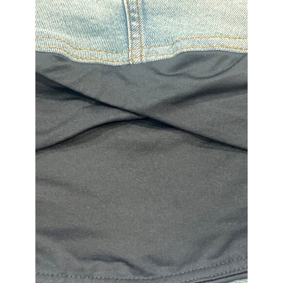 Isabel Maternity 80’s High-Rise Over Belly Denim Jeans Size 12 New - Picture 8 of 14